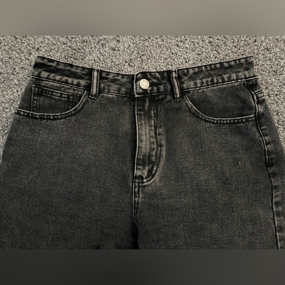 Sweaty Rocks Black Jean Shorts - Picture 2 of 3